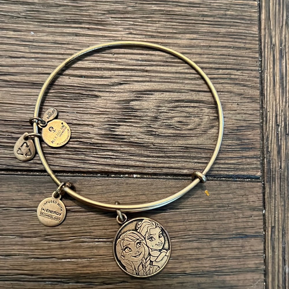Alex and Ani bracelet Ana and Elsa
